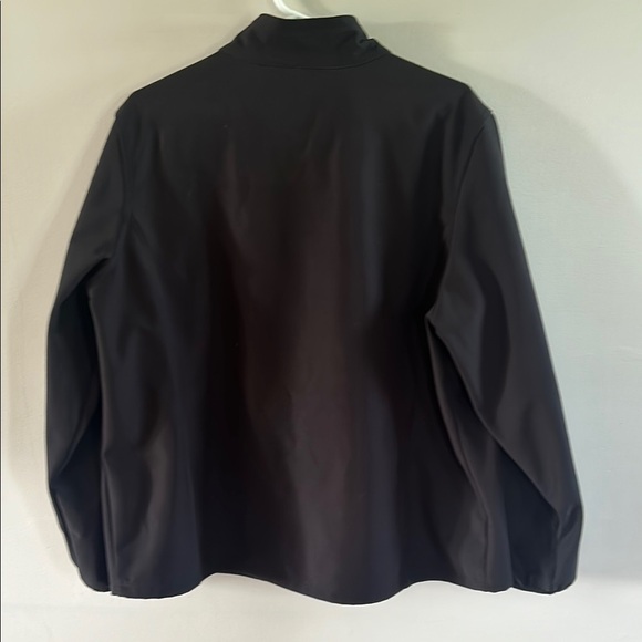 Athletic Works Black Windbreaker Jacket - Picture 3 of 5